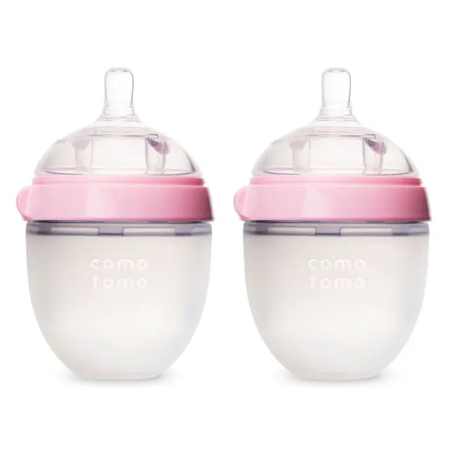 Набор бутылочек для кормления 150 мл,Natural Feel Baby Bottle,Comotomo