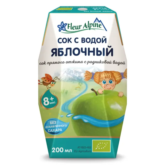 Сок с водой 200мл Fleur Alpine — фото 2